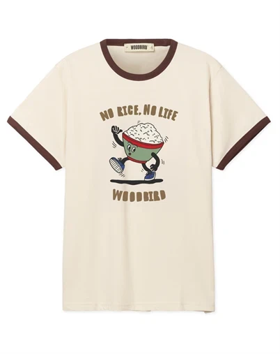 Woodbird - WBCaro Life T-shirt - Off White